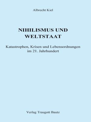 cover image of Nihilismus und Weltstaat